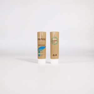 Paper Cosmetic Tube Soft Squeeze Lotion Cream Tube