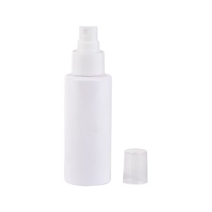 Botella de spray de botella de plástico con envase de cosméticos PET con logotipo personalizado