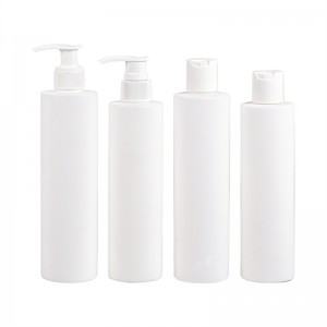 Recycled air -plastic shampoo pumping emulsion bottle