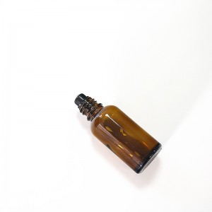 Perfume roller ball bottle Amber essential oil roller ball bottle