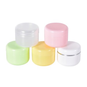 50g100g PP Cream Box Face Cream Jar Kosmetyske ferpakking Fleske Mask Plastic Jar