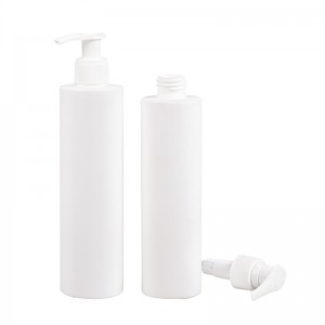 Recycled air -plastic shampoo pumping emulsion bottle