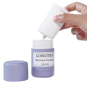 Műanyag hordozható csomagolású tubus dezodor tartály dezodor pálcika
