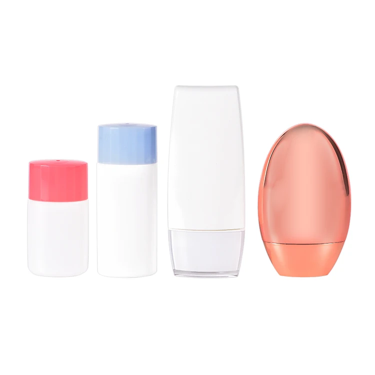 Sunscreen squeeze bottle cosmetics facial packaging 30ml 50ml
