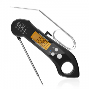 S1 Dual Sonde Digital Fleesch Thermometer fir Fleesch Grilling