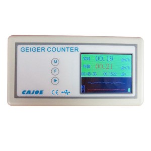 GMV2 Mai ɗaukar nauyi Digital Geiger Counter Mitar gano hasken lantarki