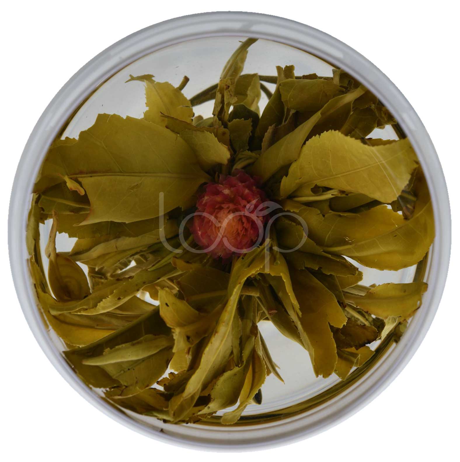 Chinese wholesale Red Robe Tea - Blooming Tea One Red On The Top – Goodtea
