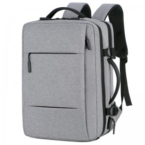 Factory wholesale Outdoor Polyester Backpack - OEM & ODM China Multi-space USD charging Laptop Bag – Lousun