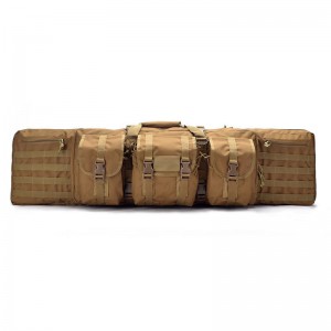 High reputation Long Gun Bag For Hunting - Tactical Military Tan Gun case 42 inch length – Lousun