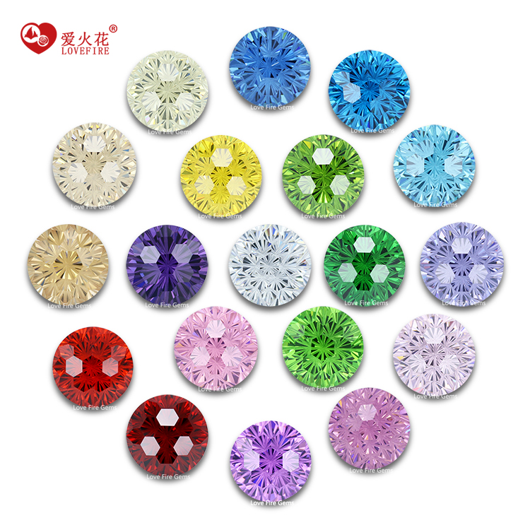 Exploring the Beauty of Special Fireworks Chrysanthemum Cut Cubic Zirconia