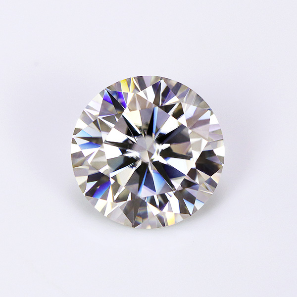 Wholesale loose Lab grown moissanite diamond white GH color round cut synthetic moissanite