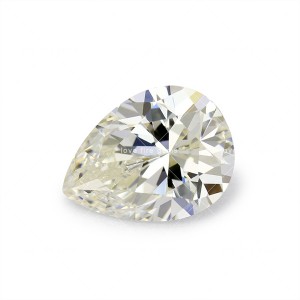 5A cz stone simulation diamond E color pear cut cubic zirconia