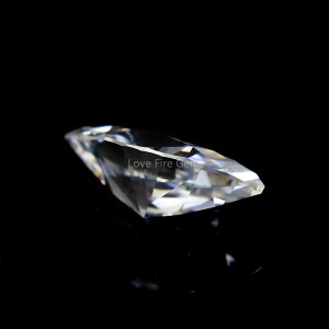 Synthetic lab grown marquise cut moissanite diamond loose VVS D color moissanite