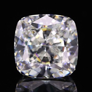 synthetic g white excellent 4k crushed ice cut cushion cz stone 7A loose cubic zirconia