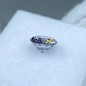 wholesale GRA moissanite vvs diamond round cut gray loose moissanite stones