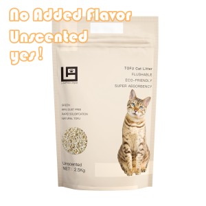 High Quality Cat Litter Odor Eliminator - Love Pets Utopia Cat Uscented Flavor Dust Free Tofu Cat Litter – Pet Paradise