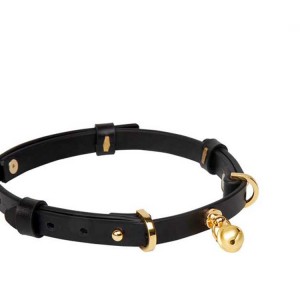 Custom Ukuzithoba Bondage Bell Ring Collar Chain leash