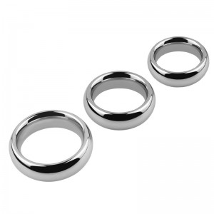 Loverfetish Solid Stainless Steel Cock Ring for Men LF002