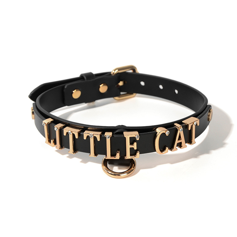 Loverfetish Fully Customizable High-End DIY Lettered SM Collar LF051