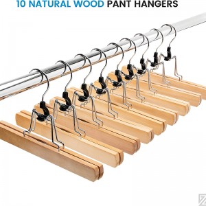 High-Grade Wooden Pants Hangers
