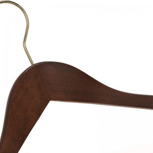 Quality Semi Curved Wooden Suit Hangers
