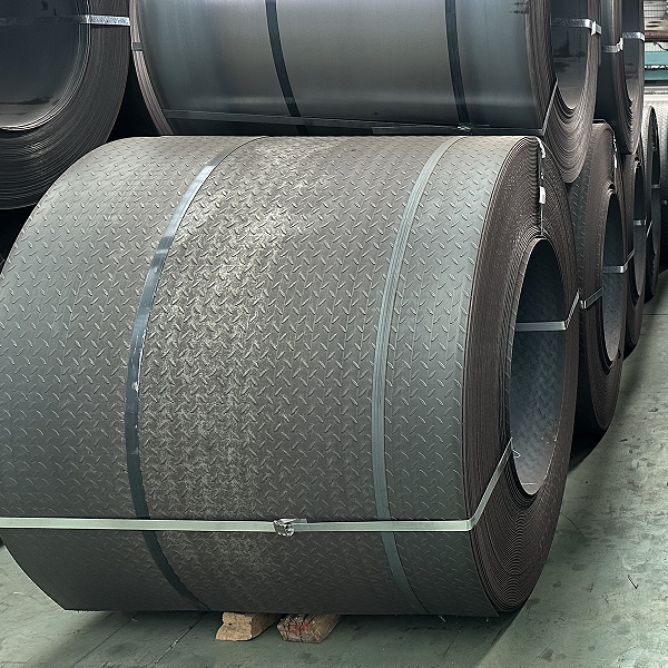 Hot Rolled Checkered Coil Plate SS400