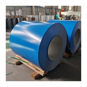 prepainted color coated steel coil ppgi blue