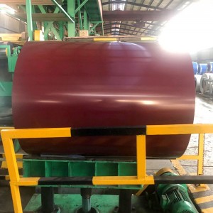 prepainted galvanized color coated steel coil PPGI