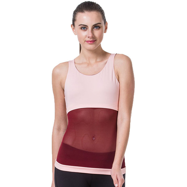 Women Yoga T-Shirt Yoga Woman Sleeveless Yoga Tank Top Tights Sports Tops Fitness Shirt Women Quick Dry Running Shirts Featured Image