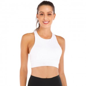 Active Wear Women Fitness Bra Top Female Sports Push Up Nylon Sports Wear For Gym Yoga Underwear Brassiere Plus Size 2XL