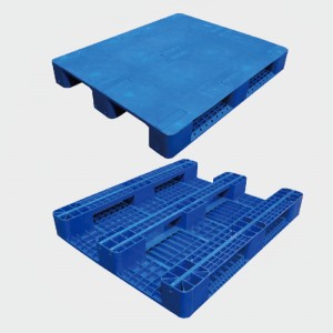 High Quality for Forklift Pallets - Single Face 1210-E 4 Way Entry Industrial Plastic Pallet for Warehouse Rack  – Longshenghe