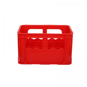 Cheap PriceList for Plastic Stacking Crates - Plastic Beer Crate 12-A Bottles Glass Beer Drink Crate  – Longshenghe