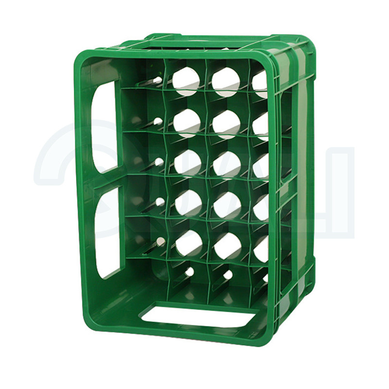 High Quality Plastic Bottle Crate 12-C Stock Beverage Container