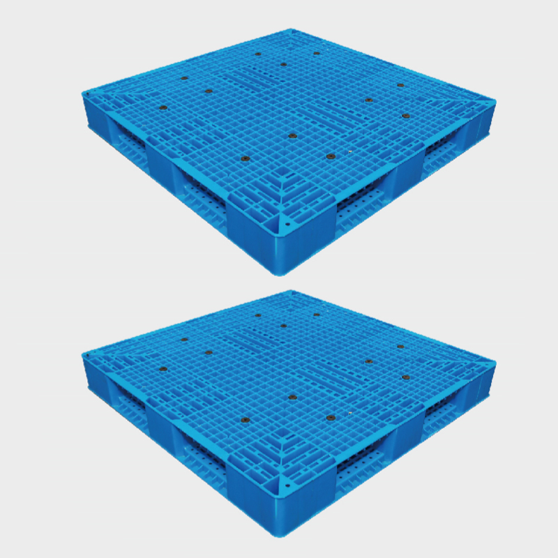 18 Years Factory Plastic Pallet Euro – Heavy Duty 1212-A Double Faced Industry Reusable Plastic Pallet  – Longshenghe