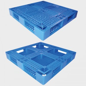 OEM/ODM Supplier Pallet Racking System - Disposable Packaging 1111-C Plastic Pallets with 6 Runners  – Longshenghe
