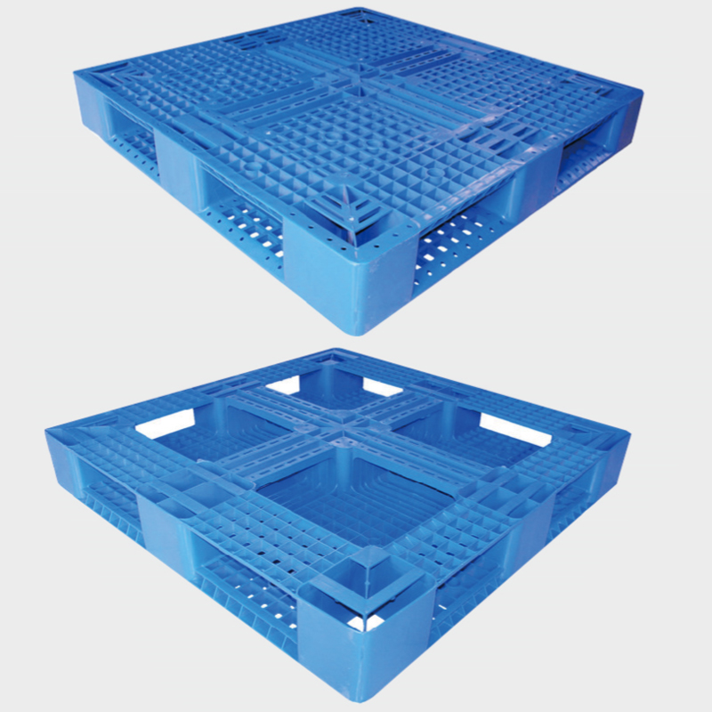 Disposable Packaging 1111-C Plastic Pallets with 6 Runners