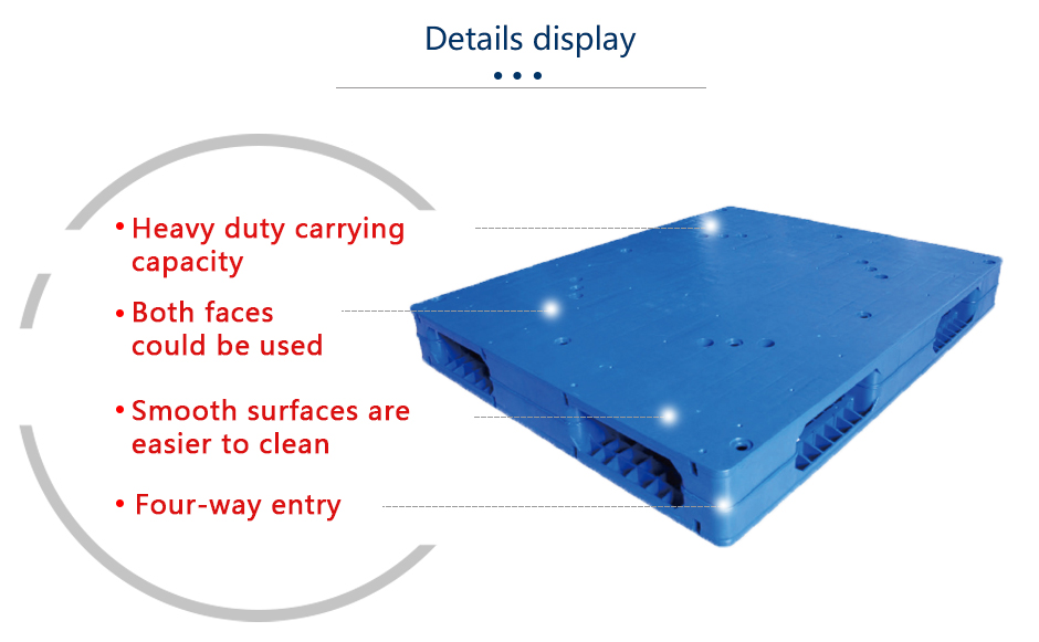SP-1210 Double Faced Reversable Plastic Pallets