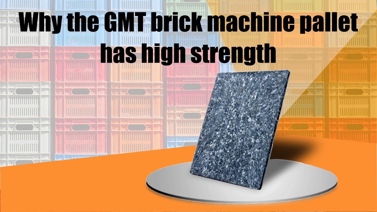 Why the GMT brick machine pallet has high strength