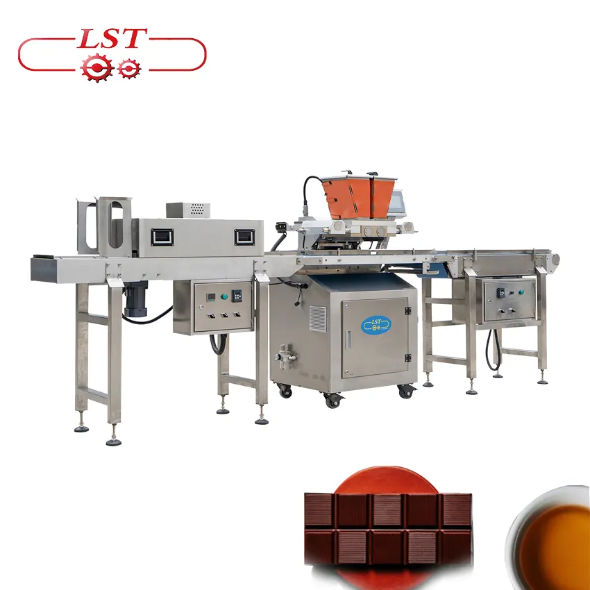 The application of mini one shot chocolate depositor in chocolate making