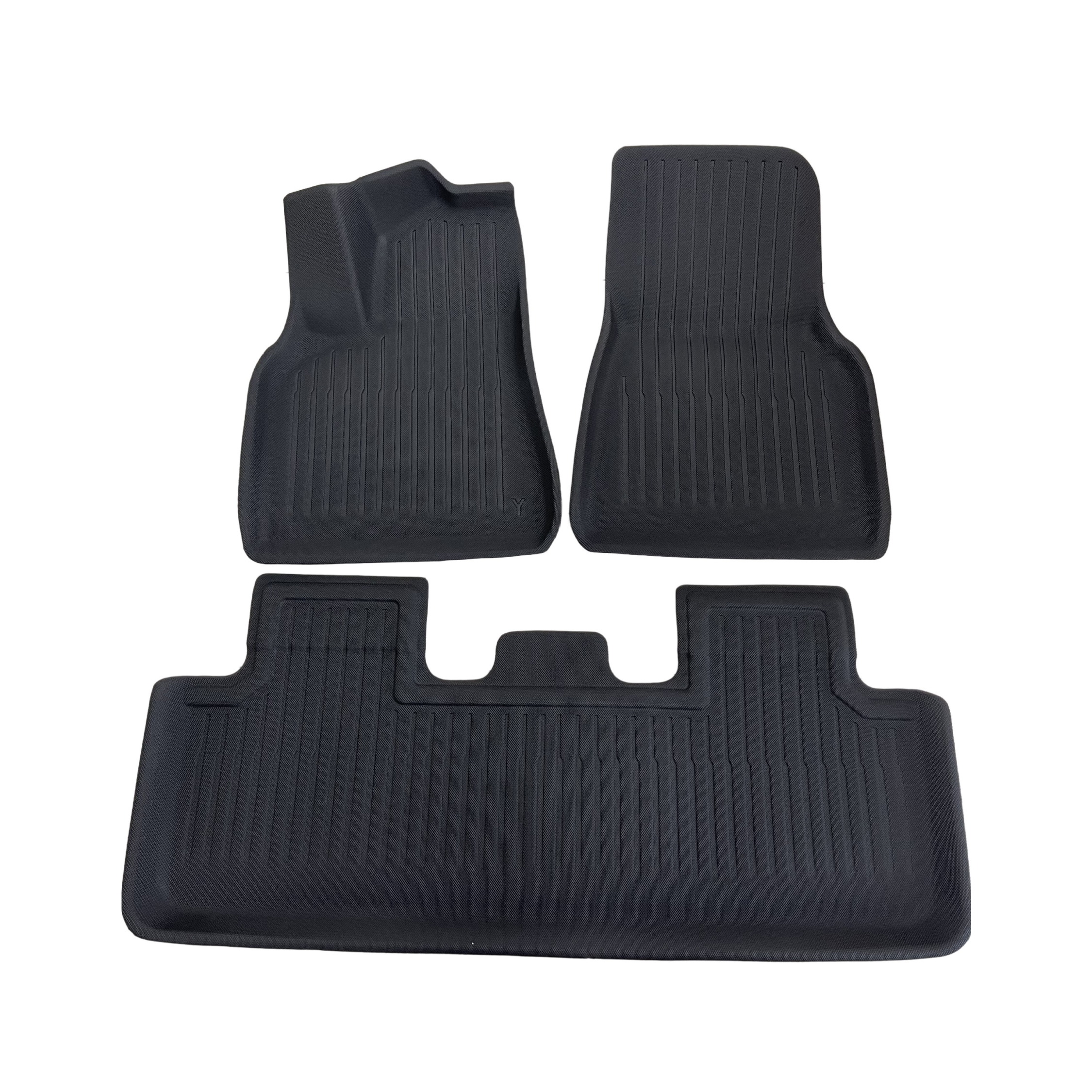 China Universal basics 3-Piece All-Weather Protection Heavy Duty Rubber  Floor Mats for Cars, SUVs, and Trucks 1884 Manufacturer and Supplier