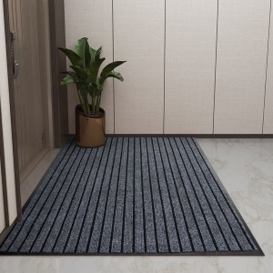 China Utility Floor Mat Grey (3′ x 4′) Perfect for Garage, Entryway, Porch, and Laundry Room