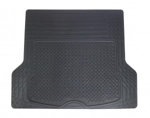 Heavy Duty Cargo Liner Floor Mat-All Weather Trunk Protection, Trimmable to Fit & Durable HD Rubber Protection for Car SUV Sedan Auto