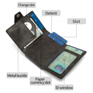 Мини држач за кредитна картичка Носител на картичка Паричник Oem