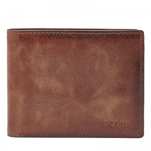 LIXUE TONGYE අභිරුචිගත RFID Double Fold Men's Wallet