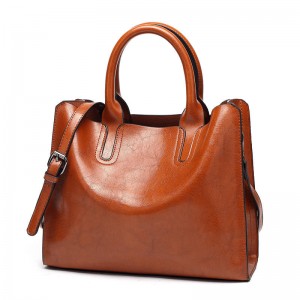 Customized Brown Tote Women's Bag Crossbody Bag Wallet