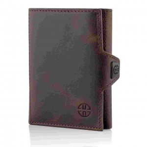 ODM OEM Wallet Brown Clip Customization Men's Personalized