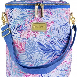 LIXUE TONGYE Blue beach bag insulated and refrigerated bag handbag