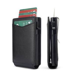 RFID-спливаючий алюмінієвий металевий гаманець для карток