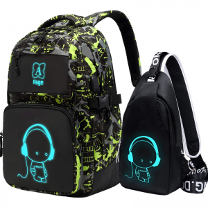 Personalized and customized boy backpack