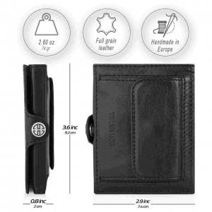 Customized Leather Men’s Wallet RFID Card Holder